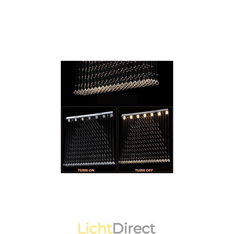 K9 Kristallen Hanglamp Hangende Draad Kroonluchter Verlichting Plafondlampen