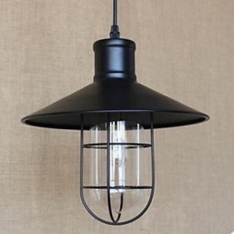 Glazen smeedijzeren snacklamp zittend atelier