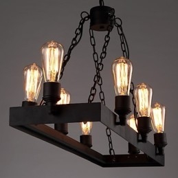 Moderne Retro Loft Kroonluchter Amerikaanse Landelijke Kroonluchter Creatieve Industriële Café Lamp Verlichting