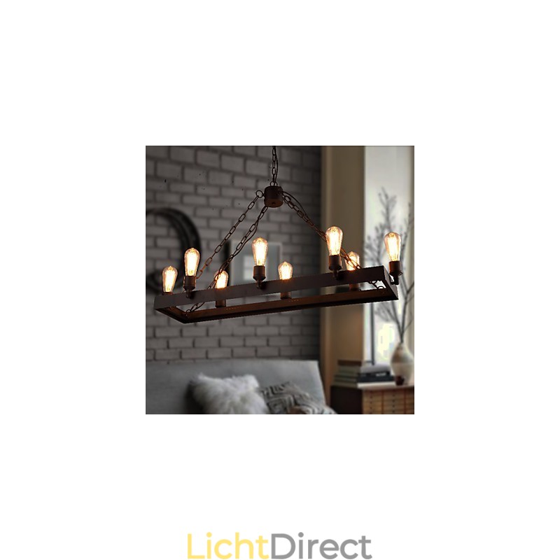 Moderne Retro Loft Kroonluchter Amerikaanse Landelijke Kroonluchter Creatieve Industriële Café Lamp Verlichting