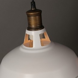 Amerikaanse Country Style Originaliteit Enkele Kop Smeedijzeren Holle Uit Hanglamp