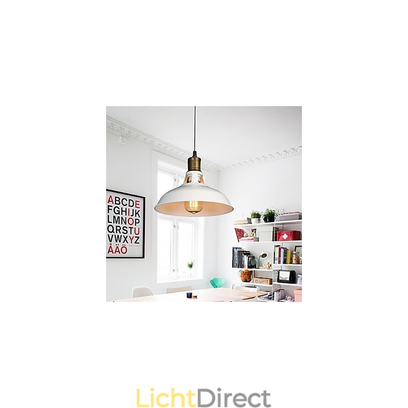 Amerikaanse Country Style Originaliteit Enkele Kop Smeedijzeren Holle Uit Hanglamp