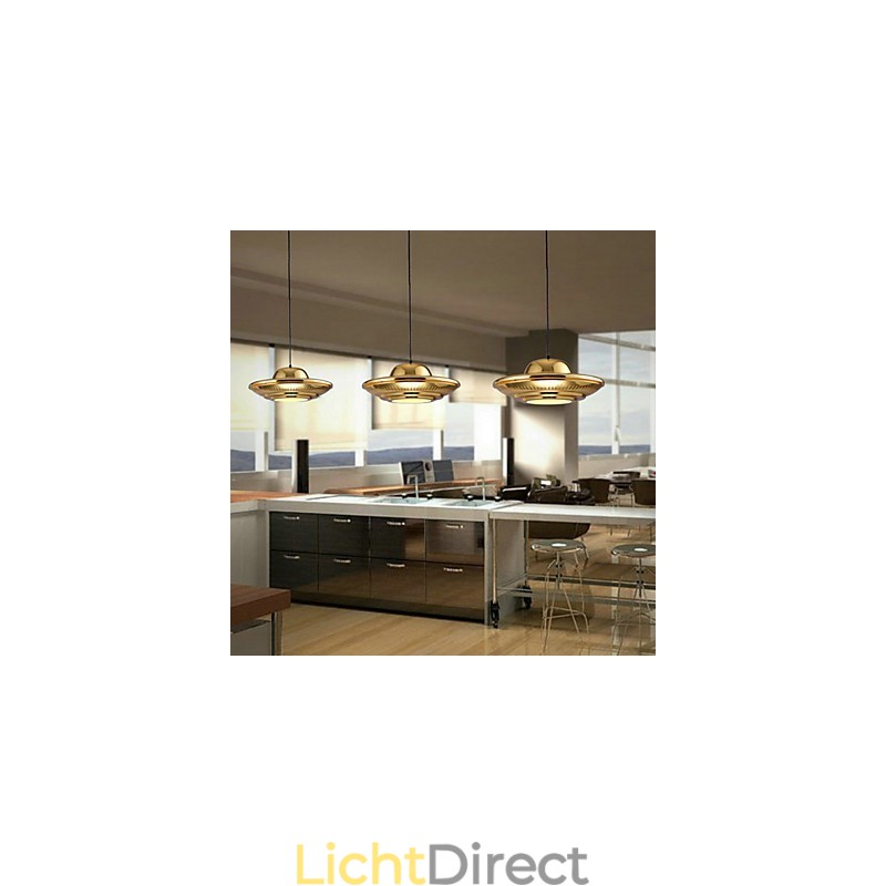 Landelijke gegalvaniseerde metalen hanglamp garage