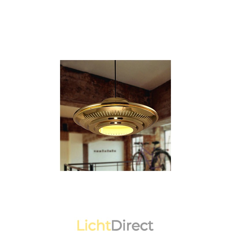 Landelijke gegalvaniseerde metalen hanglamp garage