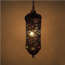 Retro Zuidoost Hand holle decoratieve kroonluchter
