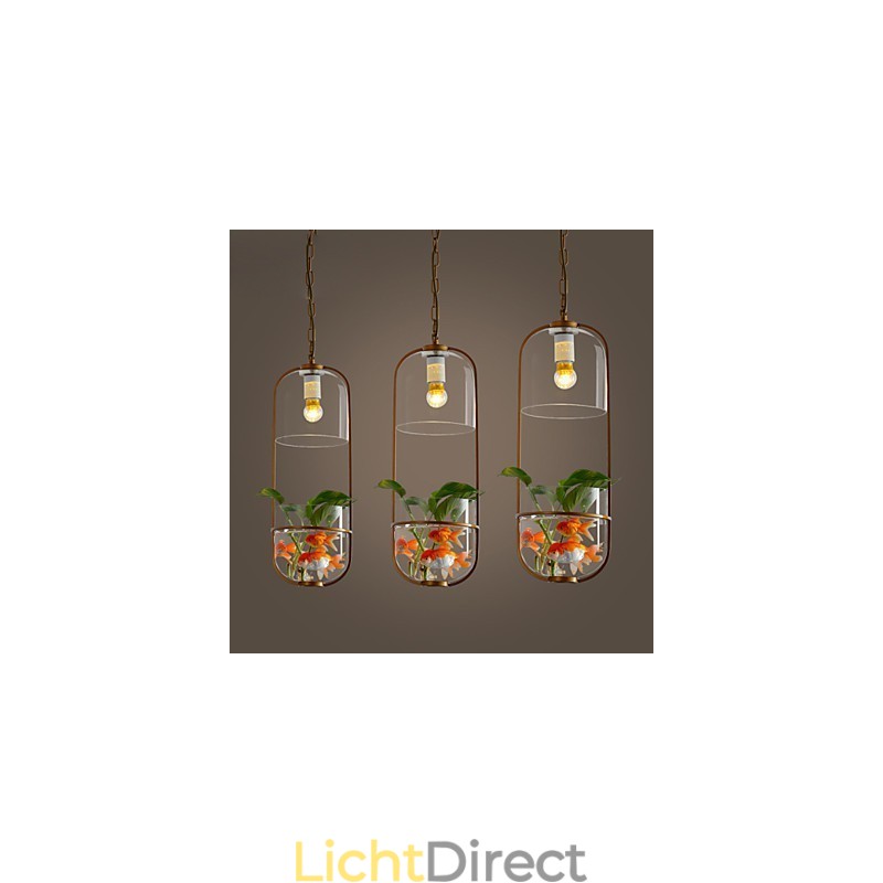 Moderne, eigentijdse decoratieve design hanglamp (exclusief planten)