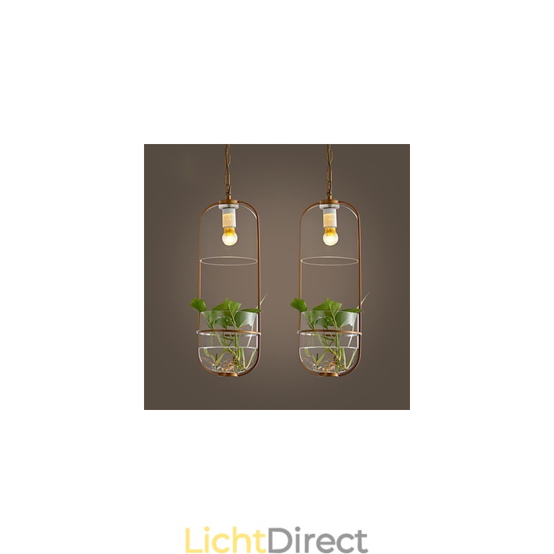 Moderne, eigentijdse decoratieve design hanglamp (exclusief planten)