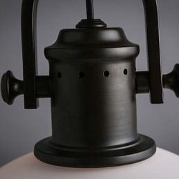 Moderne eigentijdse mini-stijl andere glazen hanglamp