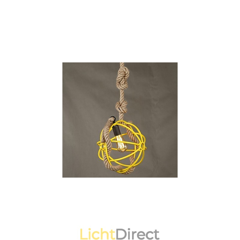 Retro Café Kunst Kroonluchter Kroonluchter Touw