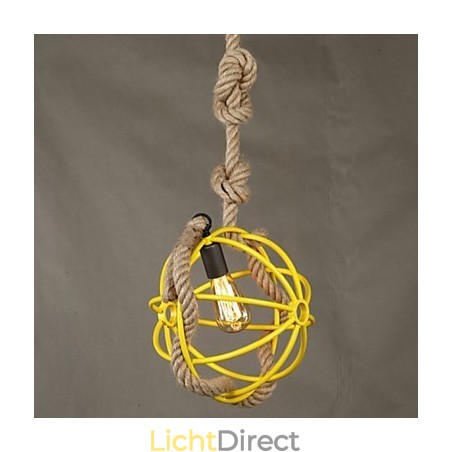 Retro Café Kunst Kroonluchter Kroonluchter Touw