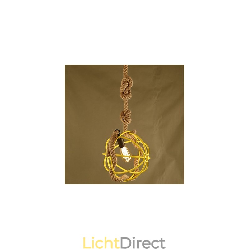 Retro Café Kunst Kroonluchter Kroonluchter Touw