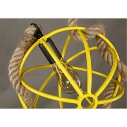 Retro Café Kunst Kroonluchter Kroonluchter Touw