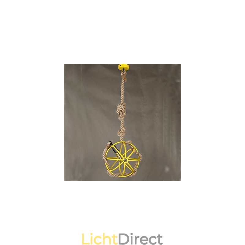 Retro Café Kunst Kroonluchter Kroonluchter Touw