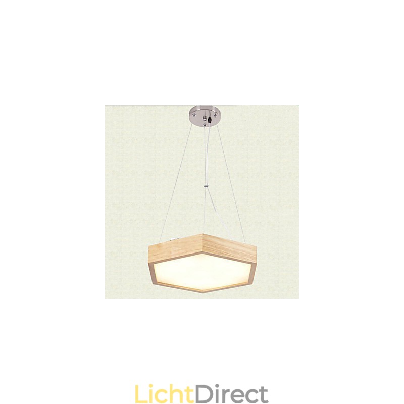 Moderne eigentijdse landelijke mini-stijl andere houten bamboe hanglamp