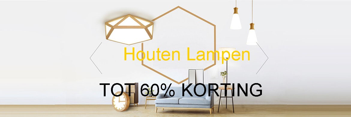 Houten Lampen